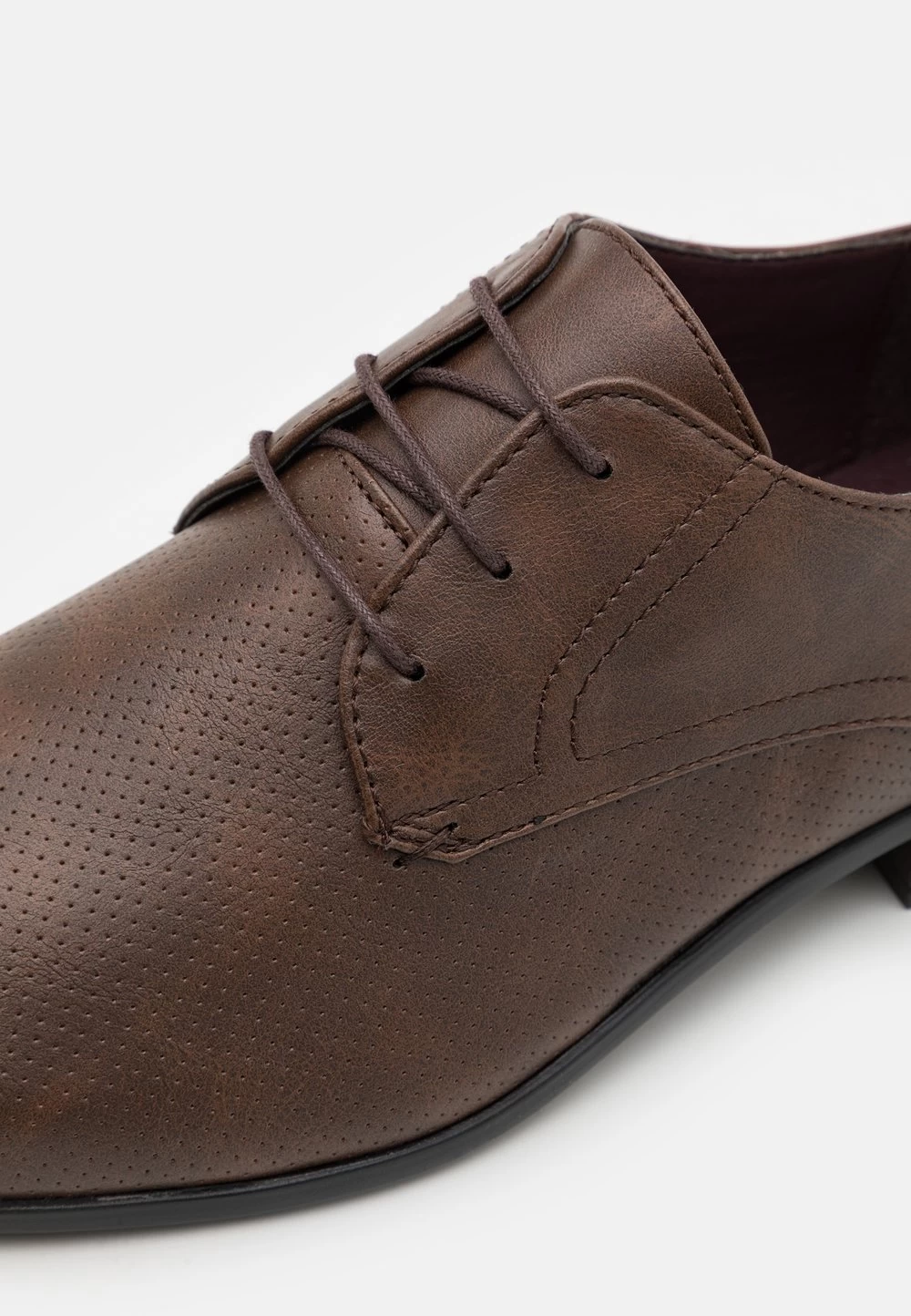 Pier One Derbies Meilleure Qualité Chaussures De Ville Rond Homme 6 Pier One Derbies Meilleure Qualité Chaussures De Ville Rond Homme – Image 6